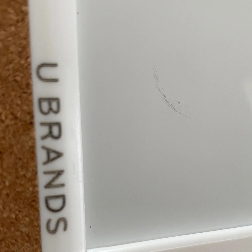 Magnetic Whiteboard with Cork Edges